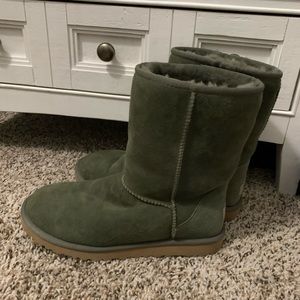 Olive green UGGs